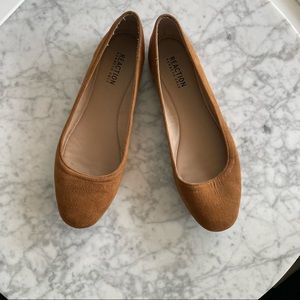 Brown Suede Ballet Flats